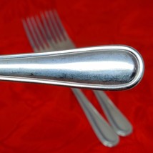 3X &quot;New Rim&quot; 18/10 Stainless Set Dinner Forks - $9.98