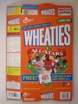 Empty WHEATIES Box 1998 14.75oz ALL STARS Piazza Alomar Ripken [Z202h1] - £4.39 GBP