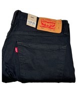 Levi&#39;s Men&#39;s 501 Original Fit Jeans  Button Fly 35 x 32  NEW Black - £27.15 GBP
