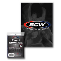 BCW Deck Protectors Thick Card Clear (100 Per Pack) - $29.76