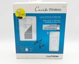 Lutron Caseta  P-PKG1P-WH Wireless Smart Lighting Lamp Dimmer and Remote... - £28.20 GBP
