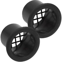 (2) Speaker Port Tubes 2in x 2in Deep Woofer Subwoofer Sub Box Bass Vent VWLTW - £6.47 GBP