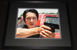 Steven Yeun Walking Dead Framed 11x14 Photo Poster - $59.39