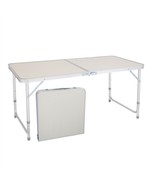 4FT Table Portable Folding Outdoor Indoor Picnic Party Camping BBQ Dinning - $876.97 MXN
