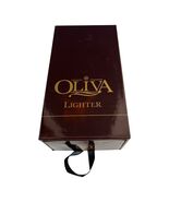 Oliva Brown Torch Lighter with Box Cigar Accessory Rechargeable - $25.20