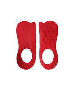 1 Pairs 3/4 RED Orthotic Shoe Insoles Inserts Flat Feet High Arch Planta... - £7.91 GBP