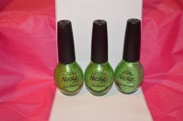 3 OPI Nail Polish Laquer Make Mine Lime NI 297 Nicole - $19.99