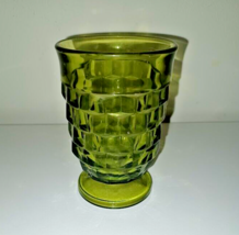 Vintage Indiana Glass Whitehall Avocado Green Juice Glass Replacement Glass - £8.11 GBP