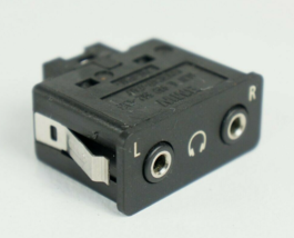 2004-2013 bmw 525i 528 x5 e60 e70 f10 rear seat double audio socket aux ... - $29.87