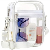 Clear Bag Stadium Approved - Clear Purses for Women Stadium Crossbody Bag - £23.04 GBP