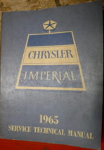 1965 Chrysler Newport 300 Imperial Crown Lebaron Service Shop Repair Manual Oem - £61.79 GBP