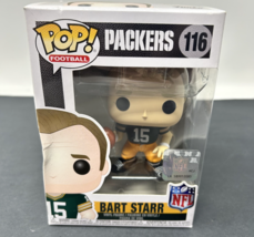 BOX DAMAGE FUNKO Pop! NFL Legends Bart Starr Green Bay Packers Vinyl Fig... - $11.39