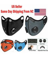 Active Breathable Carbon Filter Valves Cycling High-Quality Reusable Fac... - $7.38 CAD+