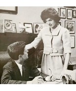 1965 President John F Kennedy In Office With Wife Jacqueline Post Magazi... - €11,71 EUR