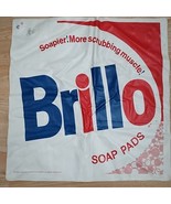 Vintage Brillo Soap Pads Inflatable Pillow Advertisement 23&quot; X 23&quot; - $122.18 CAD