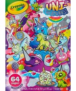 Crayola Uni-Creatures Coloring Book, 64 Unicorn Coloring Pages, Gift for... - $9.89