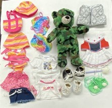 Build A Bear Clothes Lot 20 Mixed Shoes Outfits Camo Bear Swim Suits - £23.35 GBP