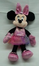 Ty Sparkle Walt Disney Pink Minnie Mouse 9&quot; Plush Stuffed Animal Toy - £12.05 GBP