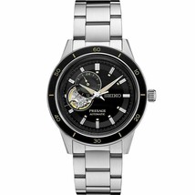 New Seiko Presage 60s Style Steel Bracelet Men&#39;s Watch SSA425 (FEDEX 2 D... - £335.84 GBP