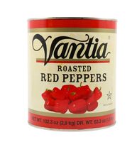 Vantia Roasted Red Peppers 106oz  Big Can - $34.64