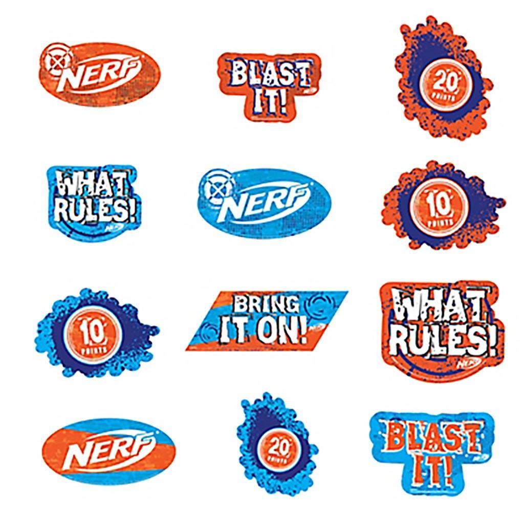 Primary image for Nerf Football Cutouts Value Pack Assorted Party Decorations 12 Pieces New