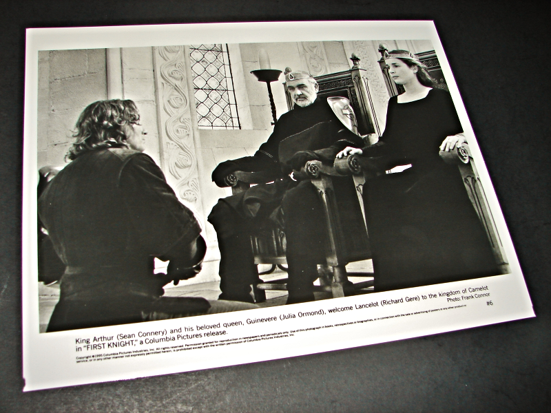 1995 FIRST KNIGHT Movie Press Photo Sean Connery Julia Ormond Richard Ge... - $9.95