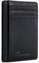 Lambo Front Pocket Minimalist Leather Slim Wallet RFID Blocking Medium Size - £12.69 GBP