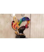 Colorful Music Sculpture, gold clef Mirror Piano Tabletop Sculpture by A... - $603.02 CAD