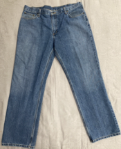 Carhartt 101483-960 Jeans Blue Cotton Blend Relaxed Fit Denim Mens Size ... - $24.75