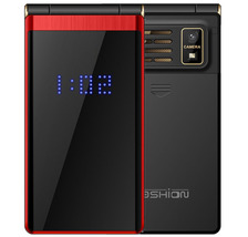 MAFAM F120 Dual Sim 2.4 Inch Fm Big Keys Alarm Phonebook 2g Flip Phone Red - $79.99