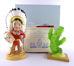 Disney WDCC Small World, United States Little Big Chief and Cactus w Box and COA - £426.58 GBP