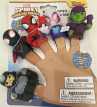 Spidey &amp; Friends Finger Puppets NEW - £6.40 GBP