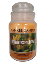 Yankee Candle RETIRED Sweet Honeysuckle, Large Jar 22 oz New unburnt - £27.33 GBP