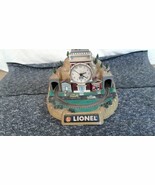 Lionel 100th Anniversary Train Station Animated Alarm Clock Lionelville ... - $33.94 CAD