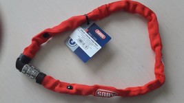 ABUS Web Chain Lock 1200Combination: 60cm/Color Red - $273.88 MXN
