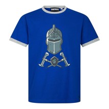 Fortnite Ritter Blau Spielen Baumwolle Fortnite T-Shirt Größen 10-16 Jahre - £17.00 GBP+