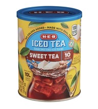 HEB Sweet Tea Sugar Sweetened Iced Tea Mix 25.1 oz. Lot of 2 - £27.22 GBP