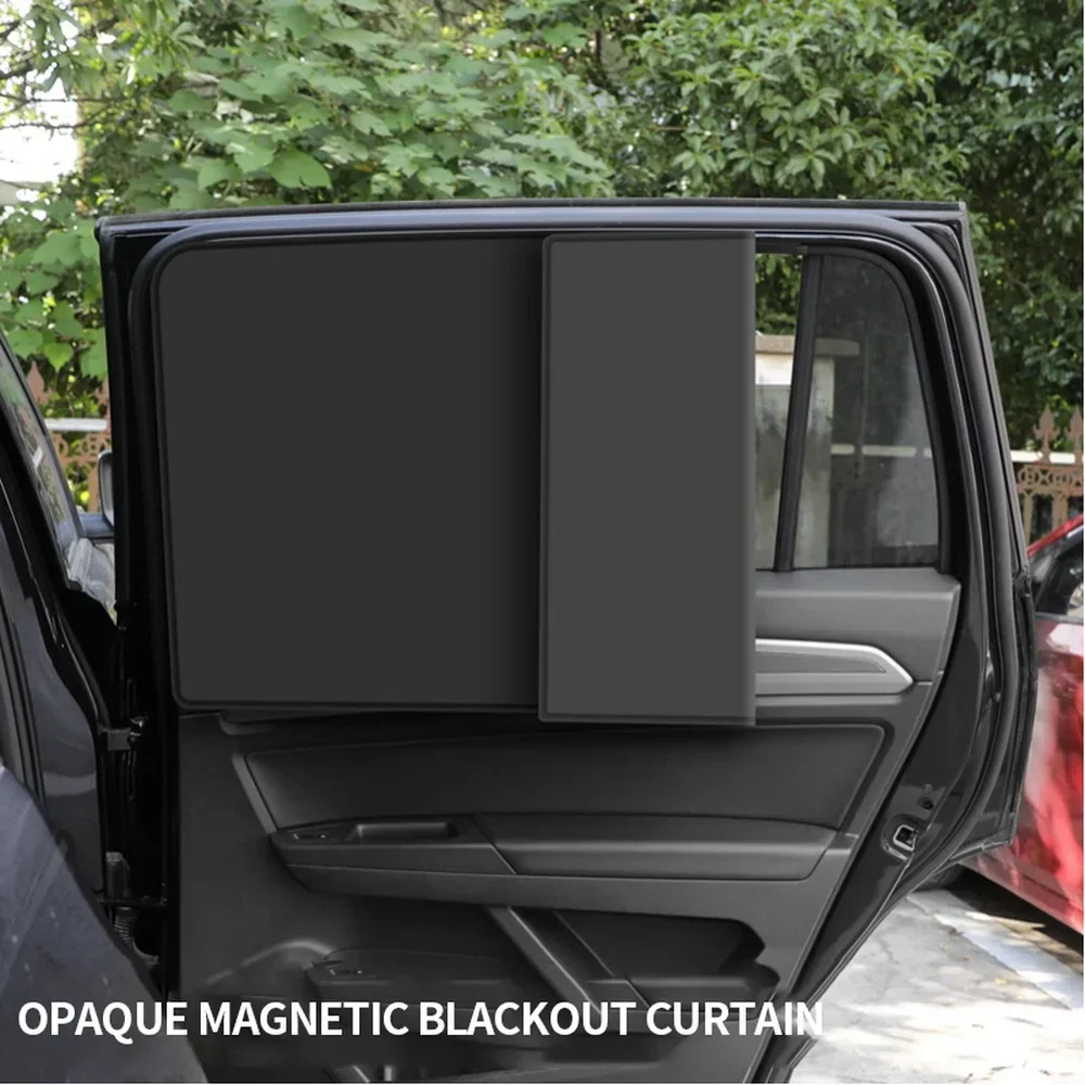 Magnetic Car Sun Shade UV Protection Car Curtain Car Window Sunshade Side Window - £9.29 GBP+