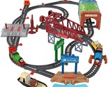 Thomas &amp; Friends Talking Thomas &amp; Percy Train Set, Motorized Train and T... - £116.48 GBP