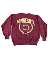 Vintage 80s University of Minnesota Golden Gophers Champion Sweatshirt M... - $54.32 CAD