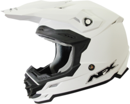 Afx Adult Mx Atv FX-19R Solid Color Helmet Matte White Xl - $109.95