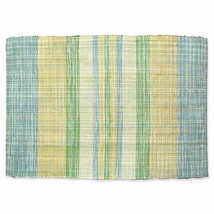 Sumatra Placemats Island Breeze Blue Set of 4 Park B. Smith Beach Summer House - £23.18 GBP