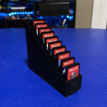Nintendo Switch Game Holder Display Tiered Cartridge Case Organizer - Ho... - £9.59 GBP