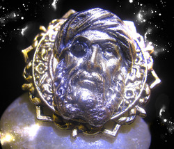 Haunted Halloween Ring Travelrs Cirlcle Seek & Ye Shall Find Attract Ooak Magick - $227.77