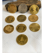 Vtg 1970&#39;s Bonnie Blink Corn Husking Penny Coin Lot Grand Lodge Of AF &amp; ... - £23.42 GBP