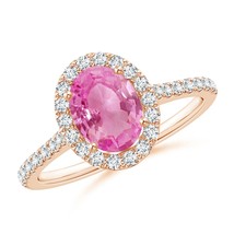 Authenticity Guarantee

ANGARA 1.79 Ct Oval Pink Sapphire Halo Ring with Diam... - £1,310.86 GBP