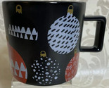 Starbucks Holiday 2016 Coffee Mug Cup Black Red White Christmas Ornament... - $7.70