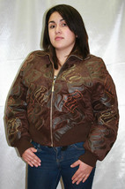 Women&#39;s Brown All Over Rocawear Jr. Jacket - £99.55 GBP