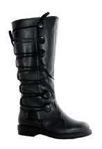 Ellie Shoes Men&#39;s 1&quot; Renaissance Inspired Boot Sizes M BLKP - £166.75 GBP