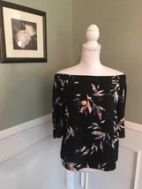 1. State Women’s Off Shoulder Print Blouse Size Extra Small XS - £11.67 GBP
